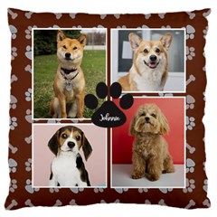 Personalized Dog Photo Name Cushion