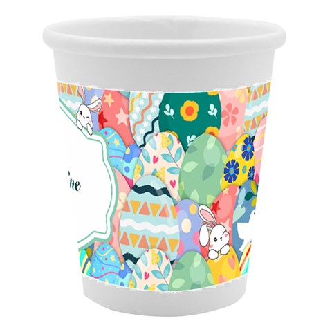 Personalized Easter Egg Name Paper Cup By Katy Right