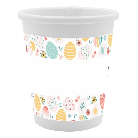 Personalized Easter Egg Name Paper Cup By Katy Left
