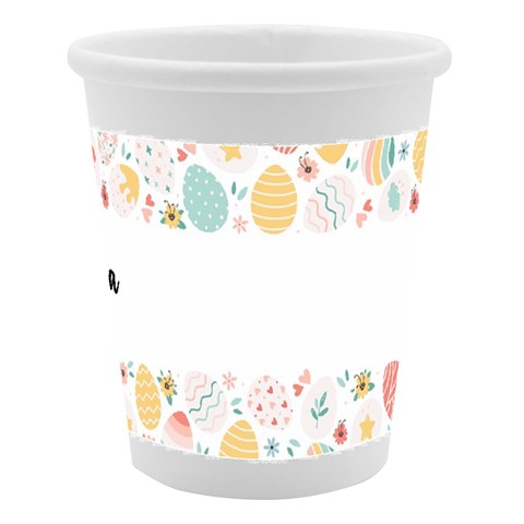 Personalized Easter Egg Name Paper Cup By Katy Right