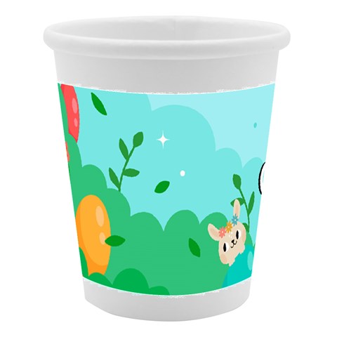 Personalized Easter Name Paper Cup By Katy Left