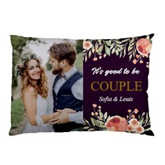 Personalized Couple Wedding Any Text Name Pillow Case