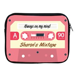 Personalized Cassette Tape Name Ipad Zipper Case