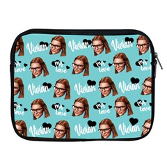 Personalized Photo Many Face Head Name Ipad Zipper Case