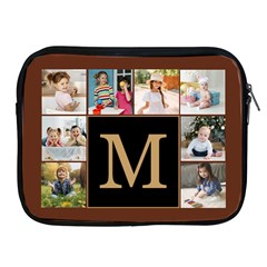 Personalized Initial Photo Ipad Zipper Case
