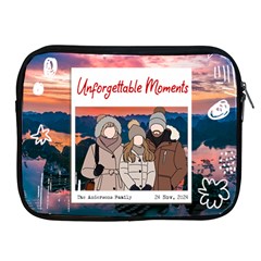 Personalized Trip Photo Illustration Name Ipad Zipper Case