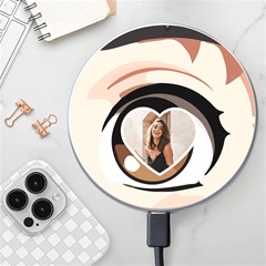 Personalized Anime Eye Name Wireless Fast Charger