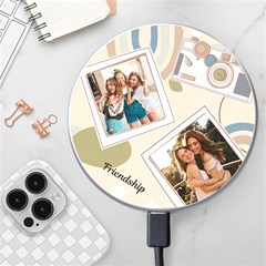 Personalized Camera Name Photo Wireless Fast Charger