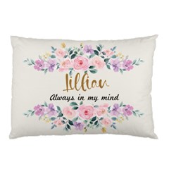 Personalized Floral Pattern Always In My Mind Name Pillow Case