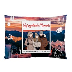 Personalized Trip Photo Illustration Name Pillow Case Personalized Trip Photo Illustration Name Pillow Case