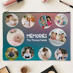 Personalized Photo Any Text Family Name Cosmetic Bag