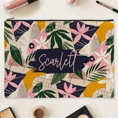Personalized Tropical Name Cosmetic Bag