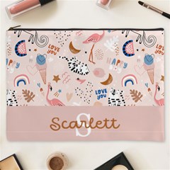 Personalized Cute Illustration Cosmetic Bag