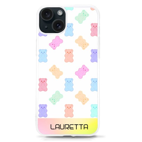 Personalized Jelly Bear Pattern Uv Print Case By Katy Front