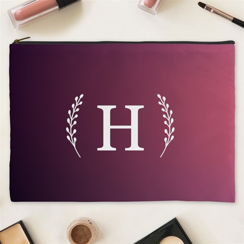 Personalized Initial Cosmetic Bag By Joe Front
