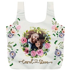 Personalized Floral wreath Love Photo Name Recycle Bag (6 styles) - Full Print Recycle Bag (XXXL) Personalized Floral wreath Love Photo Name Recycle Bag (6 styles) - Full Print Recycle Bag (XXXL)