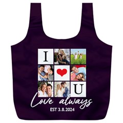 Personalized Love Always Any Text Photo Recycle Bag - Full Print Recycle Bag (XXXL) Personalized Love Always Any Text Photo Recycle Bag - Full Print Recycle Bag (XXXL)