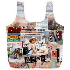 Personalized Life Adventure Style Travel Collage Photo Name Recycle Bag - Full Print Recycle Bag (XXXL) Personalized Life Adventure Style Travel Collage Photo Name Recycle Bag - Full Print Recycle Bag (XXXL)