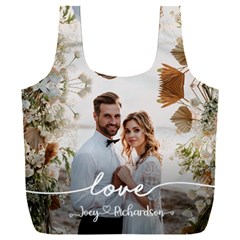 Personalized Wedding Couple Photo Name Recycle Bag - Full Print Recycle Bag (XXXL) Personalized Wedding Couple Photo Name Recycle Bag - Full Print Recycle Bag (XXXL)