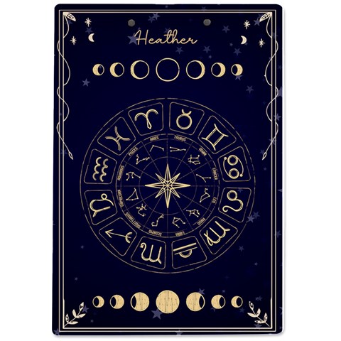 Personalized Constellation Name A4 Acrylic Clipboard By Katy Back