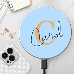 Personalized Initial Name Wireless Fast Charger