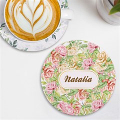 Personalized Hand Drawn Floral Any Text Name Wireless Fast Charger