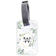 Personalized Initial Name Any Text Luggage Tag