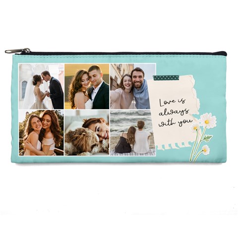 Personalized Memo Style Photo Pencil Case By Katy Front