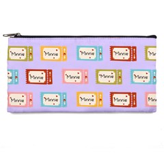 Personalized Tickers Pattern Name Pencil Case Personalized Tickers Pattern Name Pencil Case