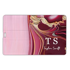 Personalized Name Any Text Retro Cassette Name Card Style Usb Flash Drive