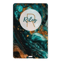 Personalized Marble Name Card Style Usb Flash Drive