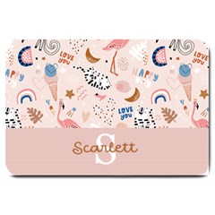 Personalized Cute Illustration Doormat