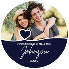 Personalized Christmas Anniversary Photo Name Any Text Wooden Bottle Opener - Wooden Bottle Opener (Round) Personalized Christmas Anniversary Photo Name Any Text Wooden Bottle Opener - Wooden Bottle Opener (Round)