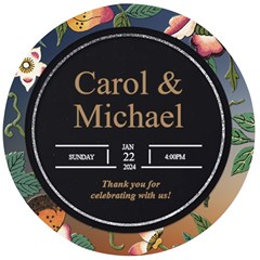 Personalized Married Save th Date Name Any Text Wooden Bottle Opener - Wooden Bottle Opener (Round) Personalized Married Save th Date Name Any Text Wooden Bottle Opener - Wooden Bottle Opener (Round)