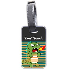 Personalized Photo Name Dinosaur Luggage Tag (two Sides)