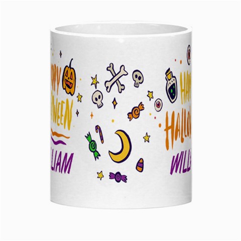 Personalized Halloween Name Any Text Morph Mug By Joe Center