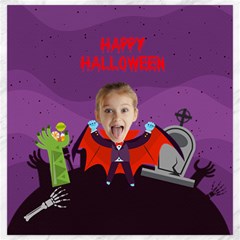 Personalized Photo Vampire Canvas