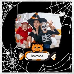 Personalized Photo Spider Web Canvas