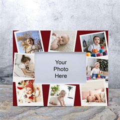 Personalized 9 Polaroid Photo Tabletop Photo Frame
