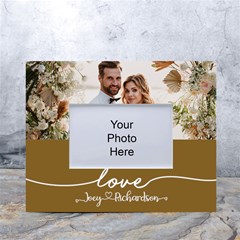 Personalized Wedding Couple Photo Name Tabletop Photo Frame