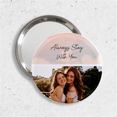 Personalized Photo Any Text Sky Pattern Handbag Mirror