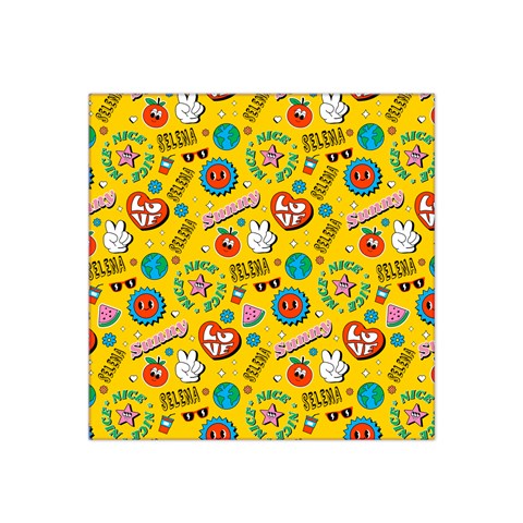 Personalized Happy Pattern Name Any Text By Joe Front