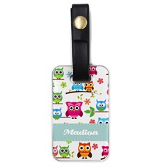 Owl Pattern - Luggage Tag (one side) Owl Pattern - Luggage Tag (one side)