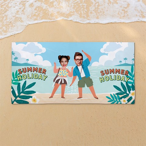 Personalized Tropical Summer Couple Photo By Joe Front