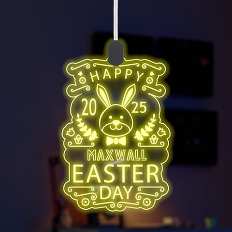 Custom Easter Day Rabbit Year Name Any Text By Joe Front