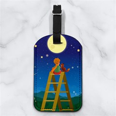 Personalized Name little Prince - Nappa Leather Luggage Tag Rectangle Personalized Name little Prince - Nappa Leather Luggage Tag Rectangle