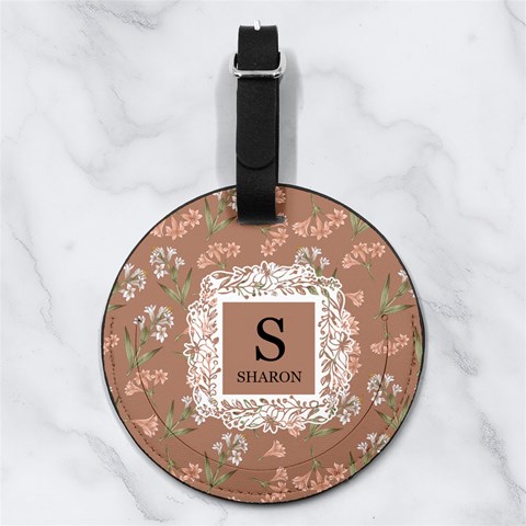 Custom Floral Initial Name By Joe Back