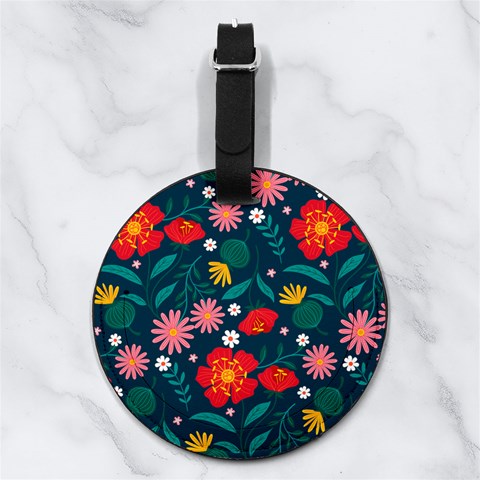 Custom Initial Name Floral  By Katy Back