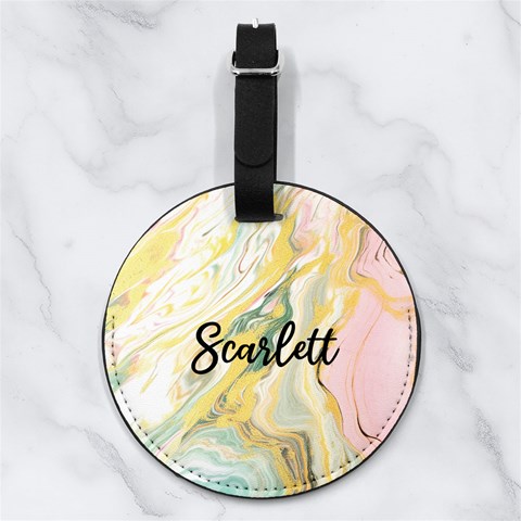 Custom Marble Color Name Any Text By Joe Front