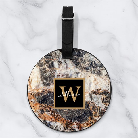 Custom Marble Initial Name Any Text By Joe Front